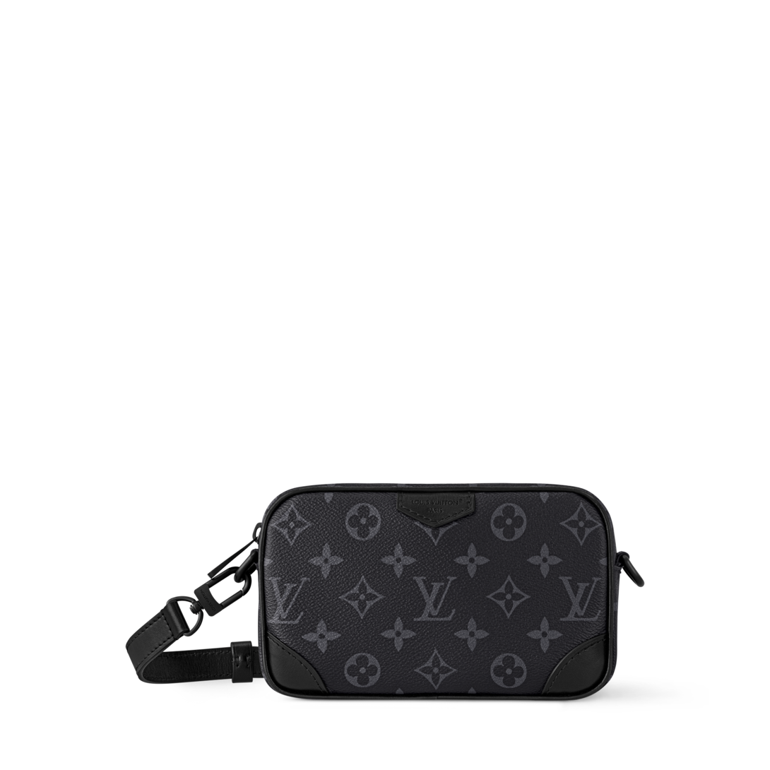 Trocadéro Wearable Wallet - Luxury Monogram Eclipse Grey | LOUIS